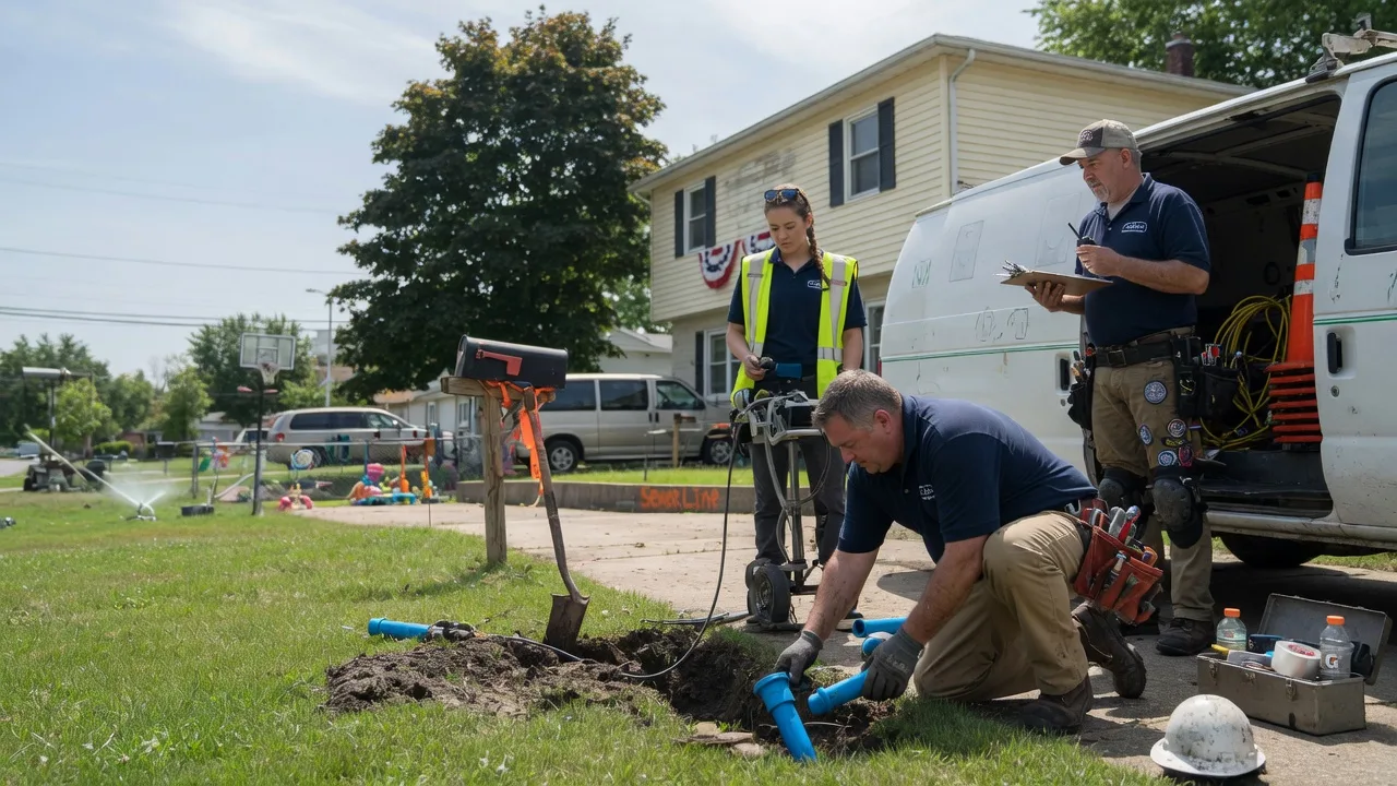 Slab Leak Repair in Saint Louisville, OH near me